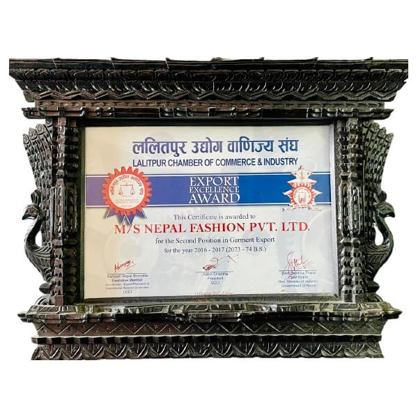 Export Excellent Award 2073-74